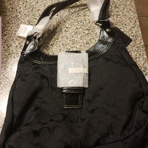 Brand new black Coach purse